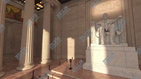 images/goods_img/20210312/Lincoln Memorial Scene 3D model/4.jpg
